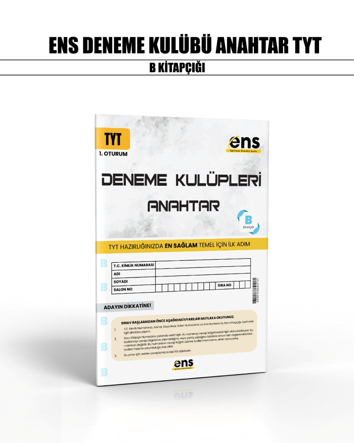 ENS TYT ANAHTAR DENEME KULÜBÜ SNV 1-B - 2024-25